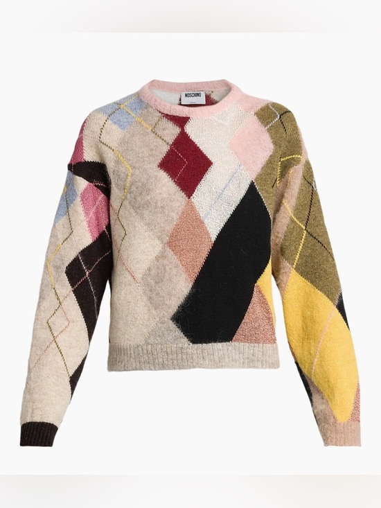 Moschino Sweaters - Moschino

Mixed Argyle Sweater